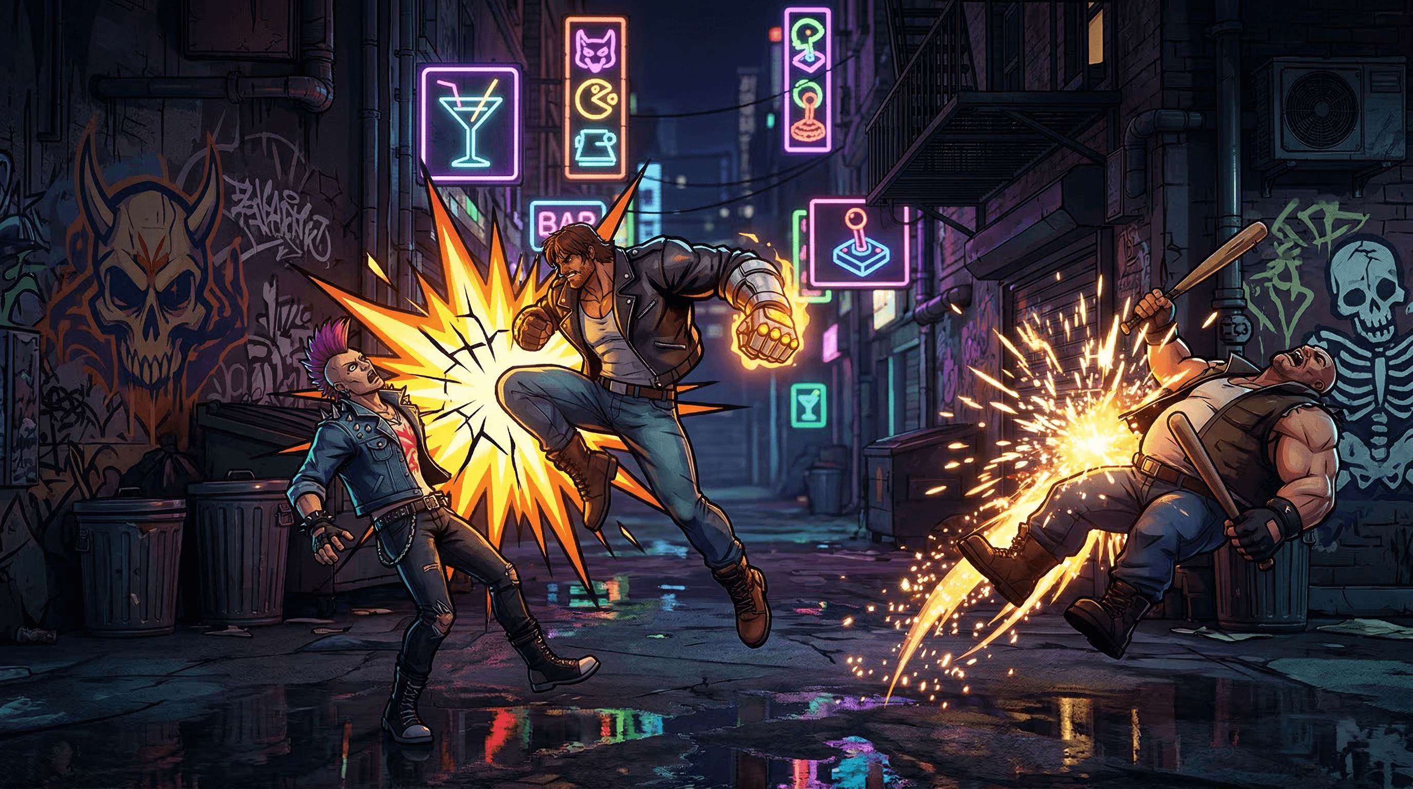 Side-Scrolling Beat Em Up