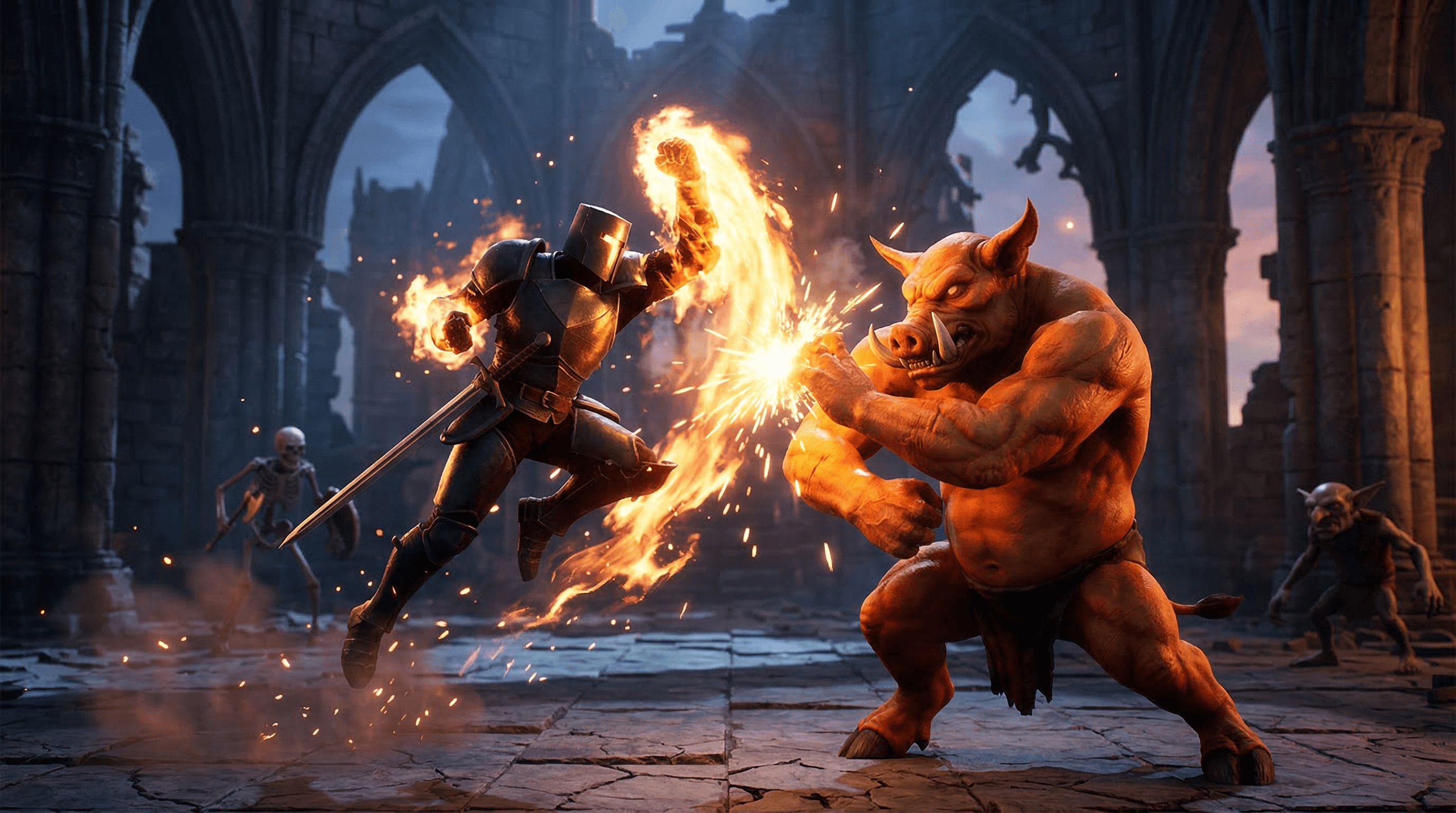 Traditional Fighting Game